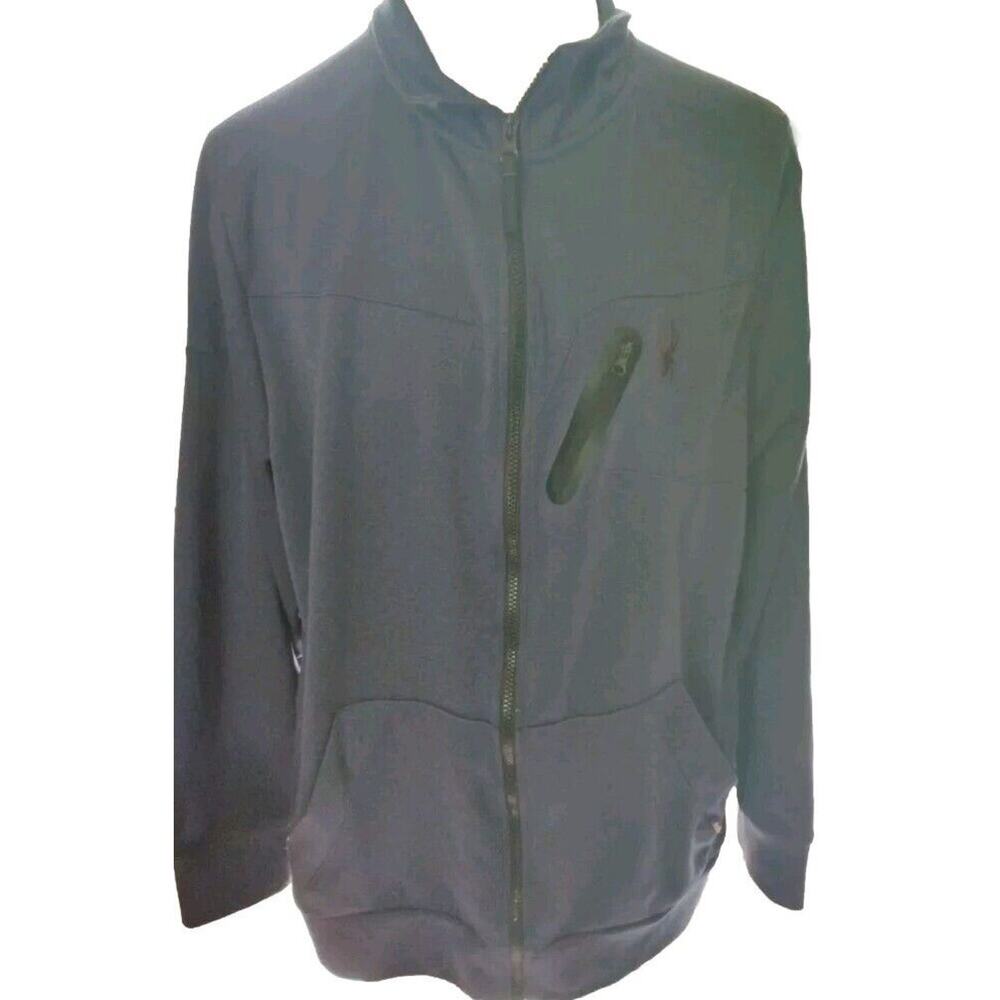 Spyder Active Men’s Performance Full-Zip Gray or Blue Jacket Size 2XL